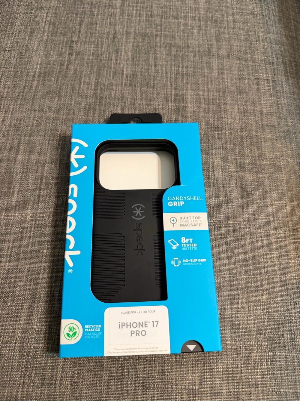 speck Candyshell Grip MagSafe Black iPhone 17 Pro Protective Case
